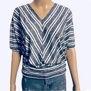NWT✨Max Studio, Women’s dolman sleeve, banded hem blouse